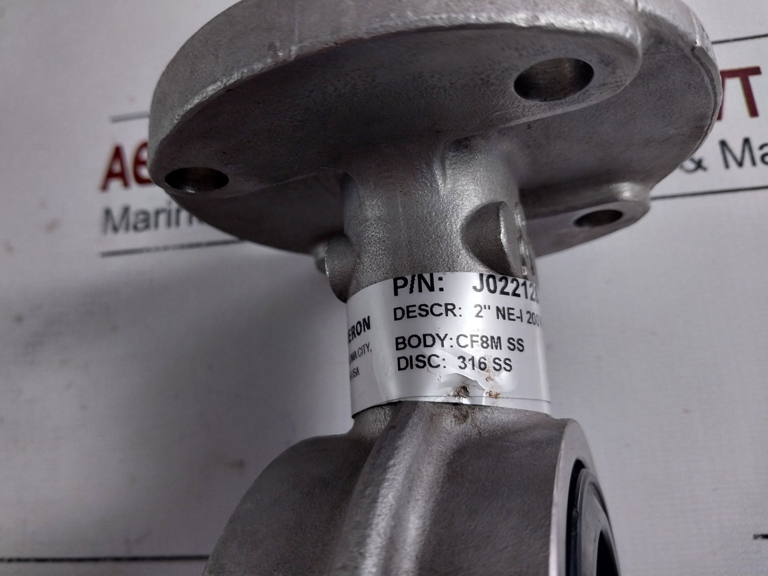 Demco J022128-1822311 Butterfly Valve 2” Ne-i 200 Psi