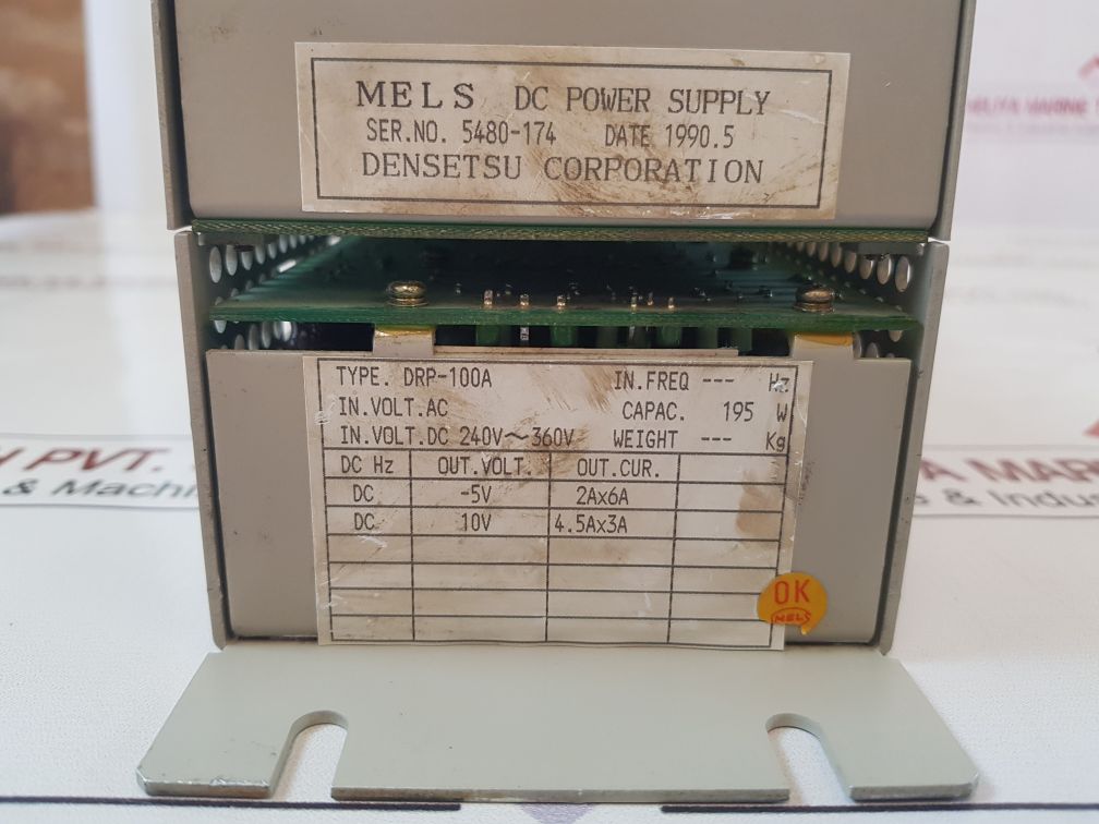 Densetsu Drp-100A Mels Dc Power Supply