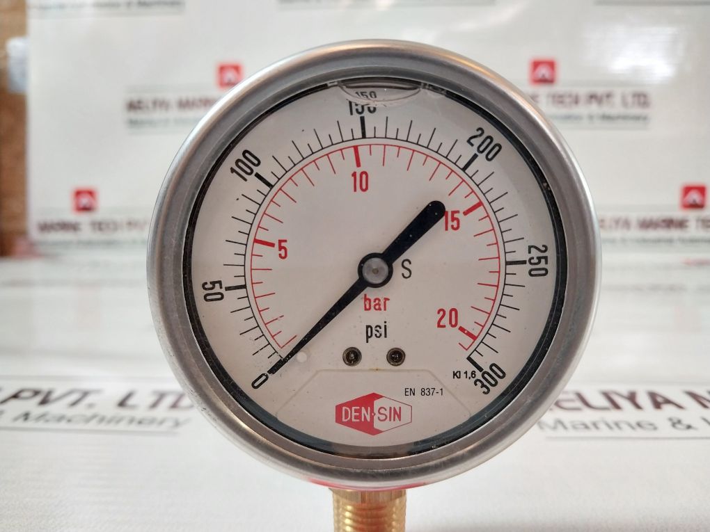 Densin En 837-1 Pressure Gauge