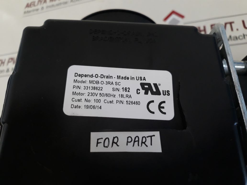 Depend-o-drain 33138622 Outlet Valve