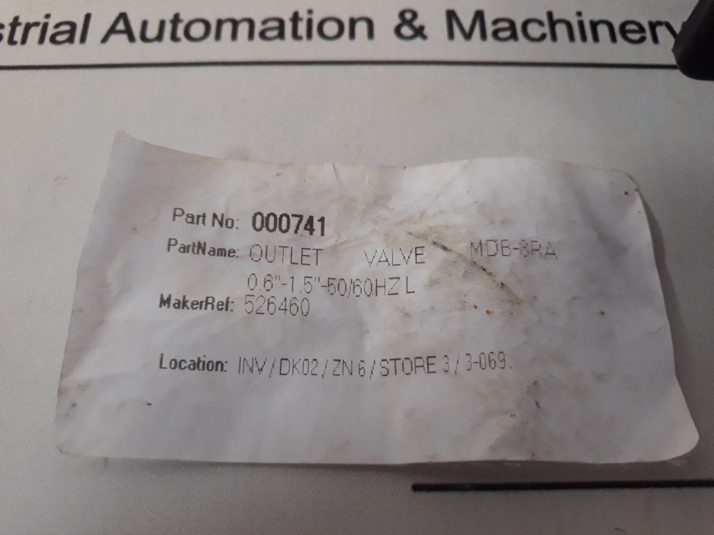 Depend-o-drain 33138622 Outlet Valve