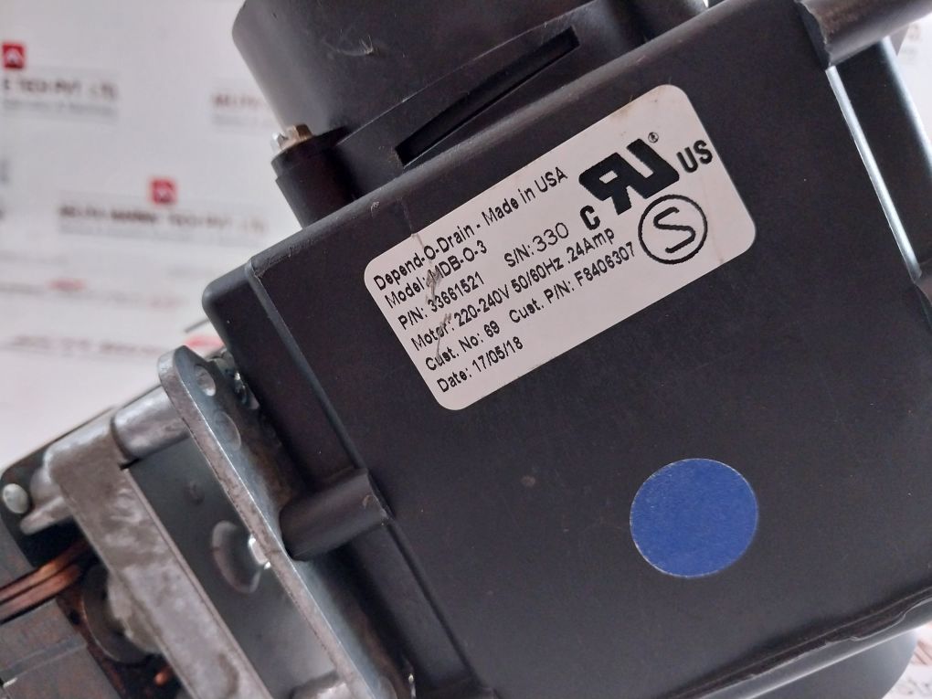 Depend-o-drain 33661521 Drain Valve Mdb-o-3