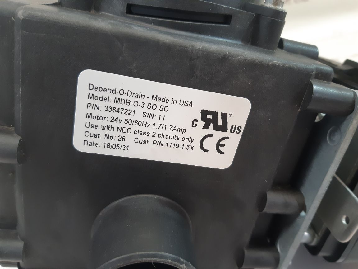 Depend-o-drain Mdb-o-3 So Sc Drain Valve 33647221