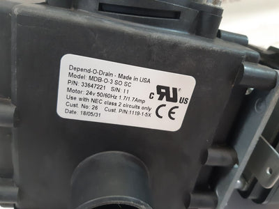 Depend-o-drain Mdb-o-3 So Sc Drain Valve 33647221