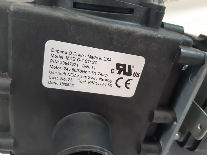 Depend-o-drain Mdb-o-3 So Sc Drain Valve 33647221