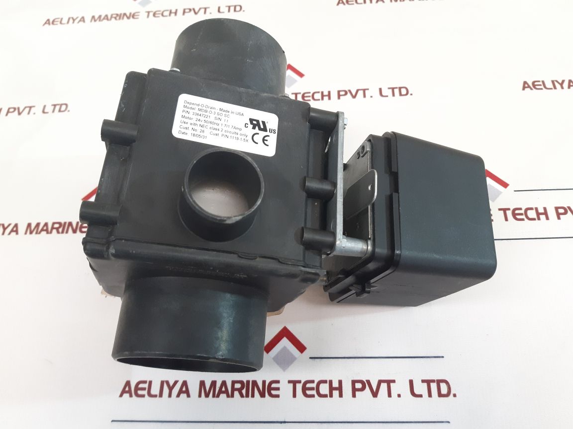 Depend-o-drain Mdb-o-3 So Sc Drain Valve 33647221
