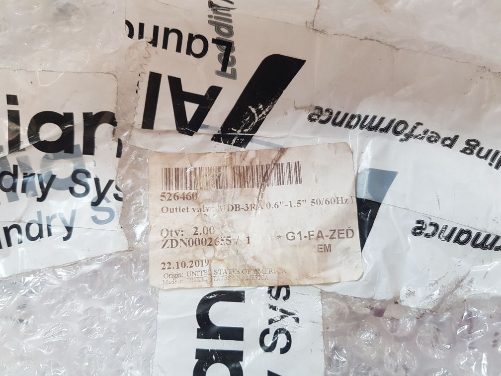 Depend-o-drain 33138622 Outlet Valve Mdb-o-3Ra Sc