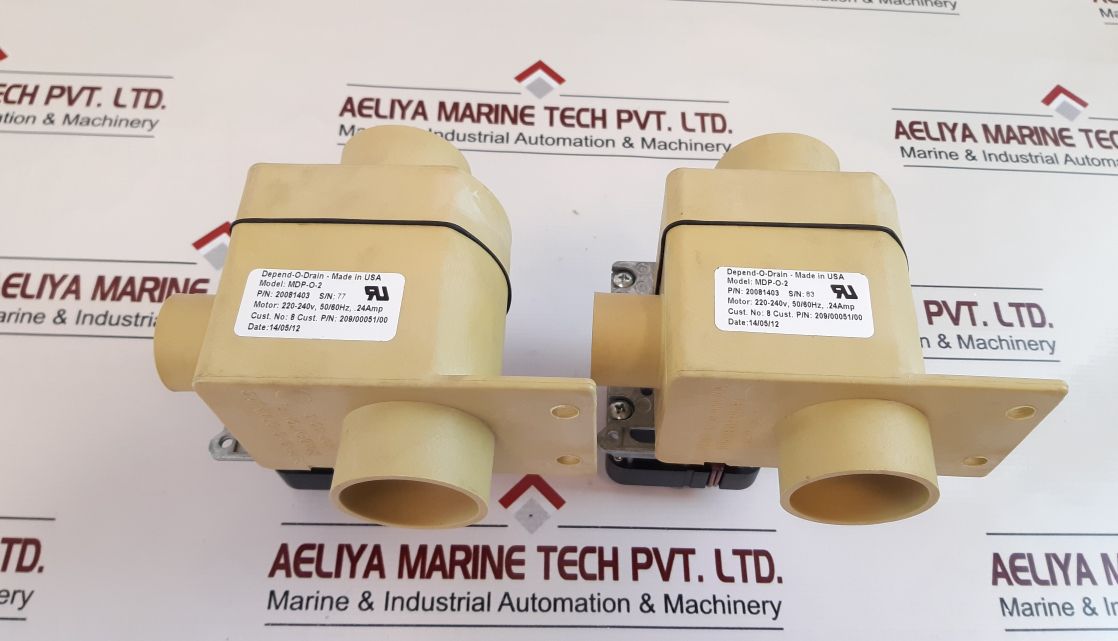 33080920, Drain Valve, 3 Inch, 115V/50-60Hz, NO, J-Lip, W/o Overflow, Depend-O E - Foto 5