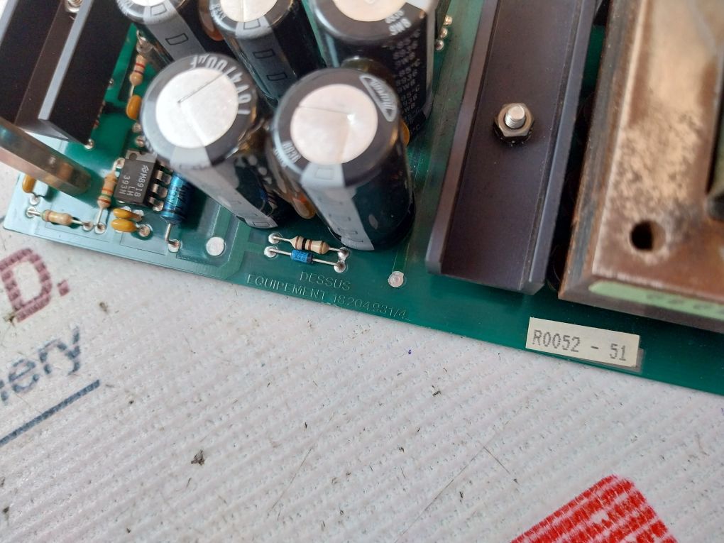 Dessous 18204931/4 Power Supply Board With 2 Relay