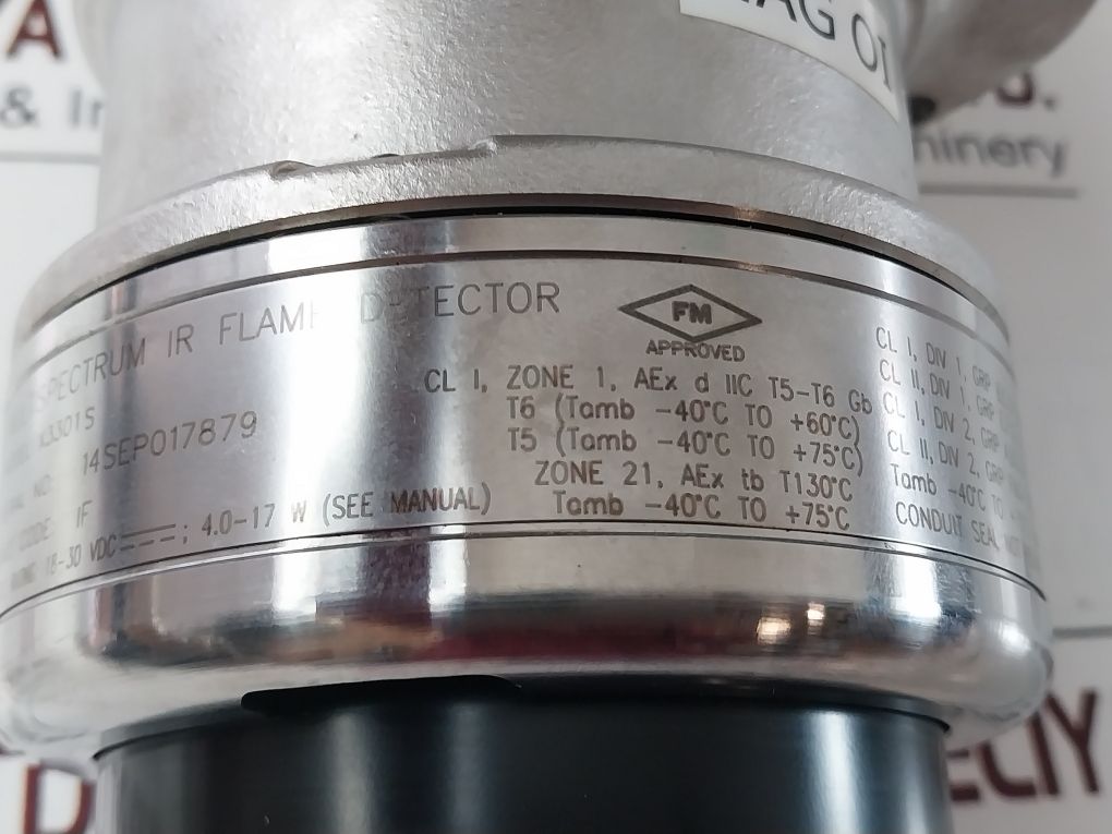 Det-tronics X3301S Multispectrum Ir Flame Detector X3301S4M13W2