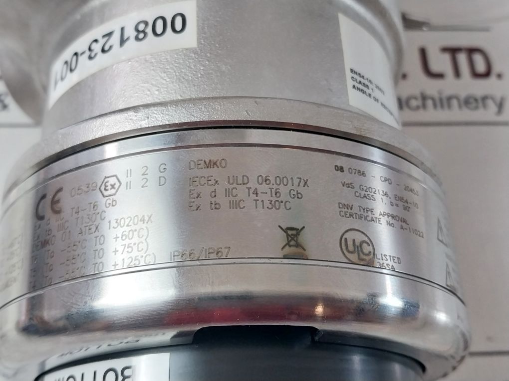 Det-tronics X3301S Multispectrum Ir Flame Detector X3301S4M13W2