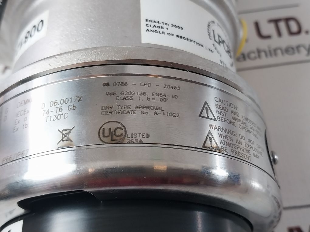 Det-tronics X3301S Multispectrum Ir Flame Detector X3301S4M13W2