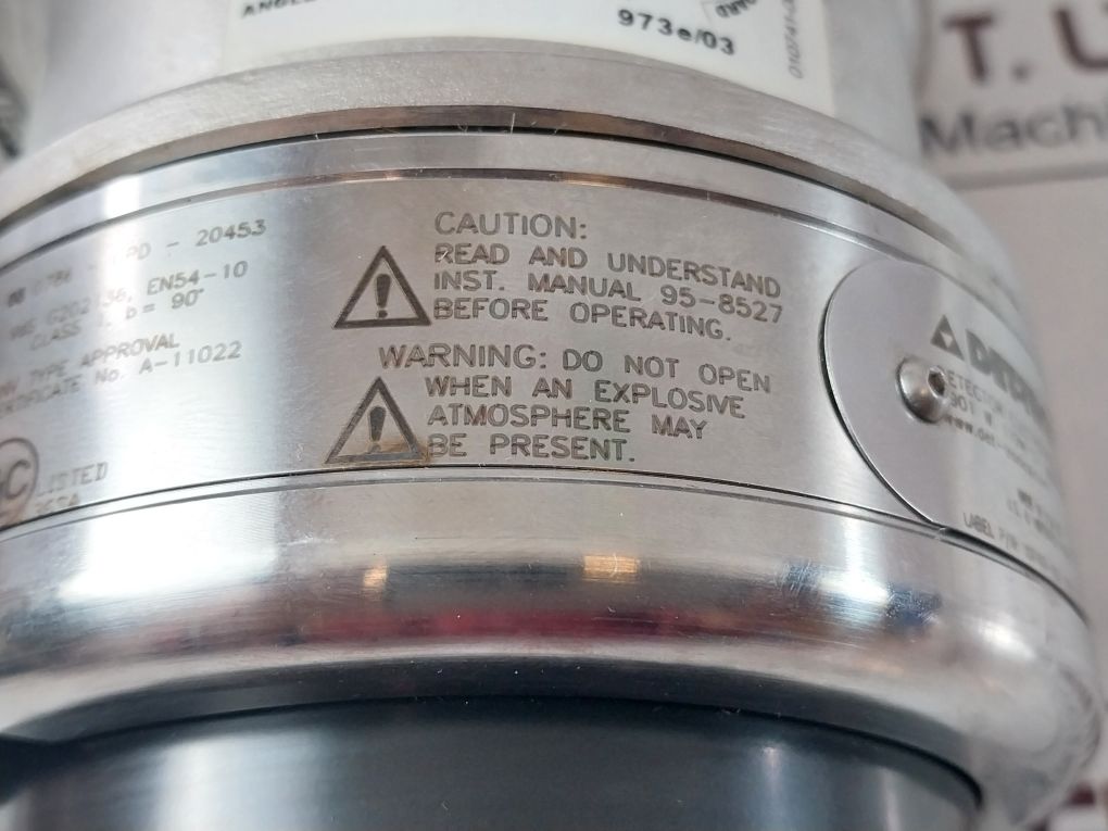 Det-tronics X3301S Multispectrum Ir Flame Detector X3301S4M13W2