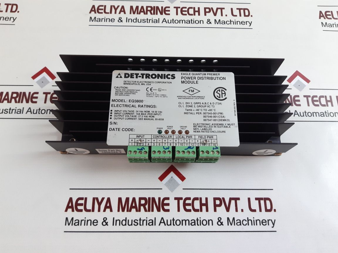 Det-tronics Eq3800 Eagle Quantum Premier Power Distribution Module
