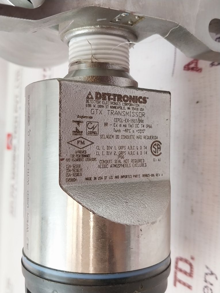 Det-tronics Gtxsn26B5 Transmitter