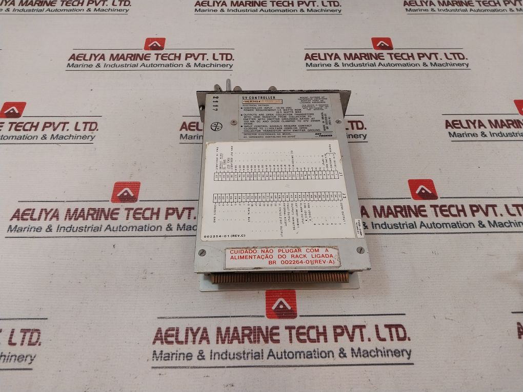 Det-tronics R7404-b7001 Br Ultraviolet Fire Detection System