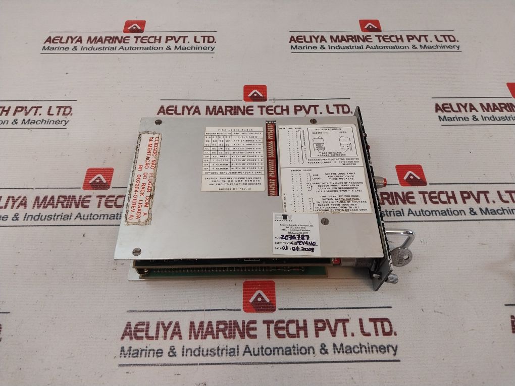 Det-tronics R7404-b7001 Br Ultraviolet Fire Detection System