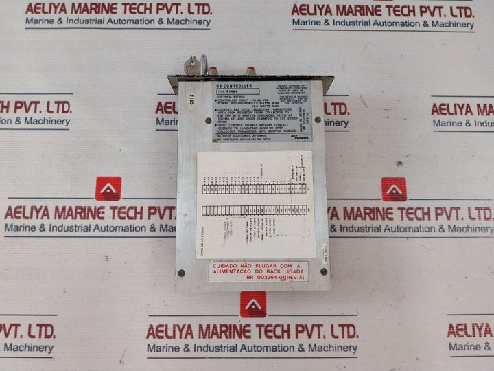 Det-tronics R7404 Uv Controller 10-38 Vdc