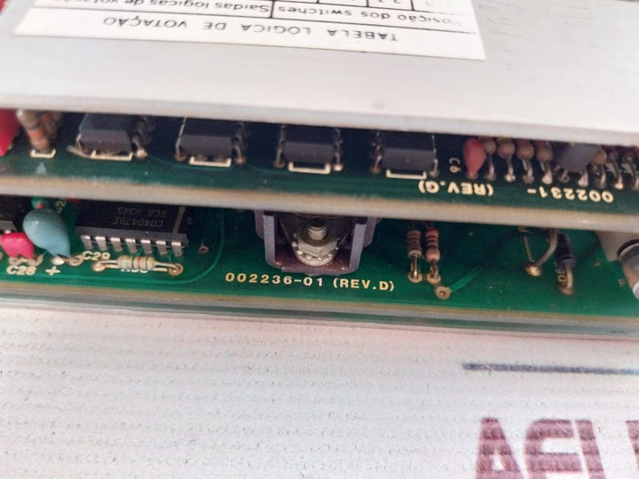 Det-tronics R7404 Uv Controller 10-38 Vdc