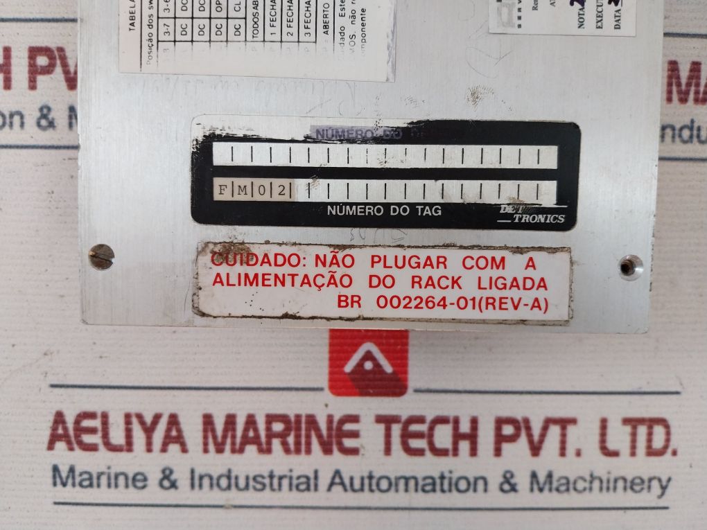 Det-tronics R7404 Uv Controller 10-38 Vdc