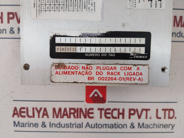 Det-tronics R7404 Uv Controller 10-38 Vdc
