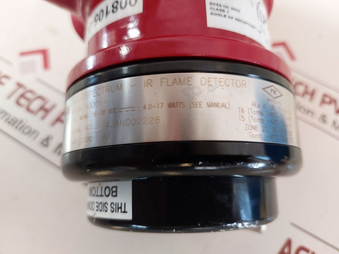 Det-tronics X3301 A Multispectrum-ir Flame Detector