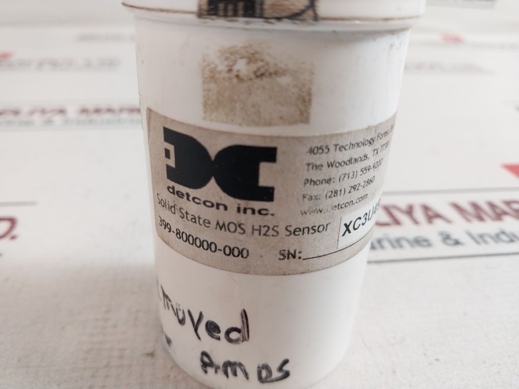 Detcon 399-800000-000 Solid State Mos H2S Sensor