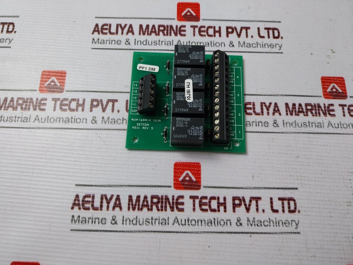 Detcon 4511 Printed Circuit Board Rev.5

