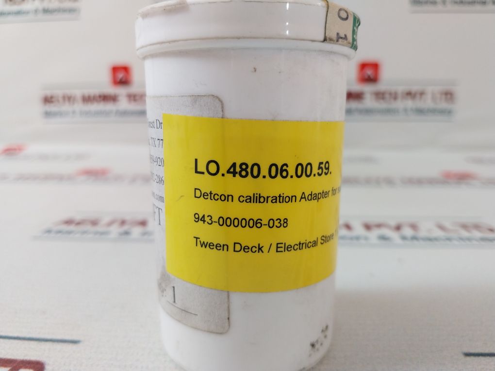 Detcon 943-000006-038 Calibration Adapter For Solid State H2S