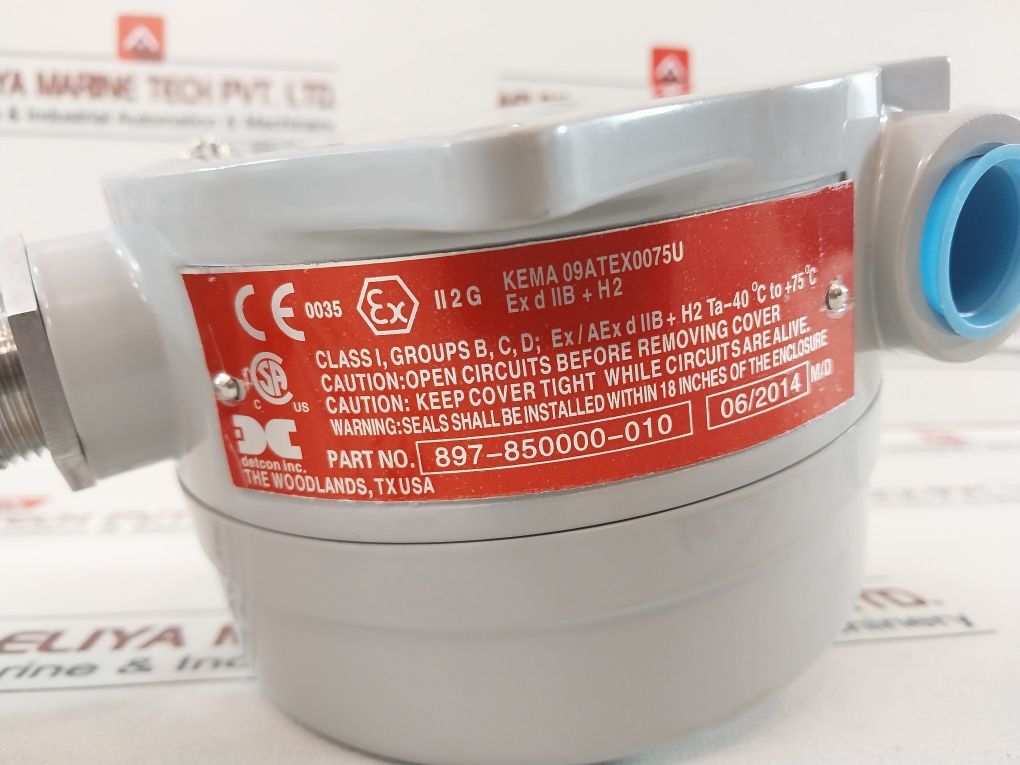 Detcon Dm-700 Gas Monitor Detector/Sensor 967-242491-100