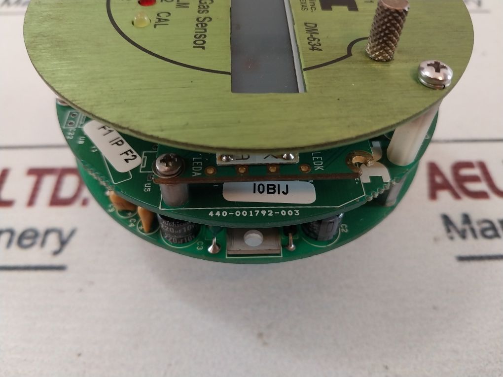 Detcon Dm-634 Gas Sensor Pc Board 440-01832-5 Series 600