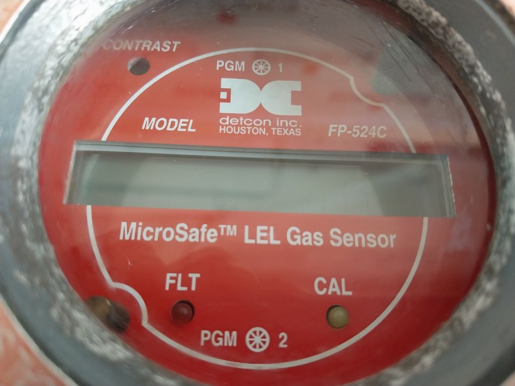 Detcon Fp-524C Microsafe Lel Gas Sensor 12-28Vdc