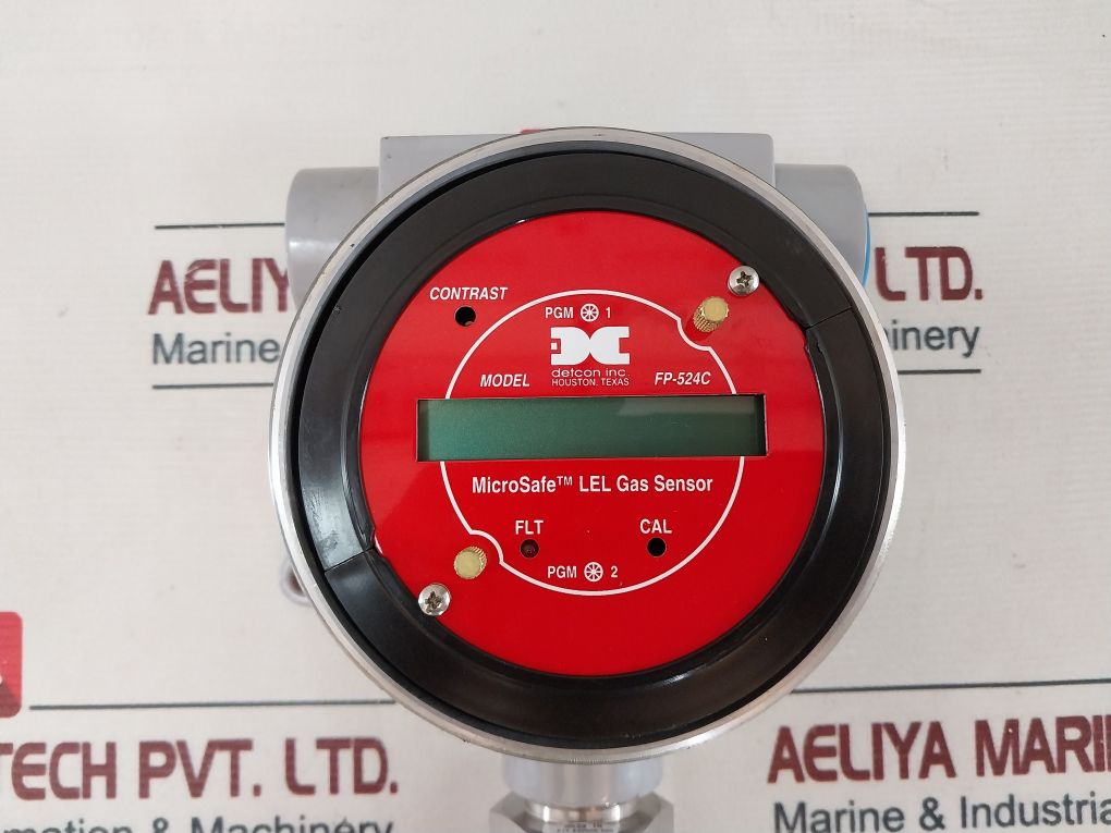 Detcon Fp-524C Microsafe Lel Gas Sensor 12-28Vdc 897-850901-010