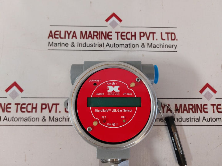 Detcon Microsafe Fp-524C Lel Gas Sensor