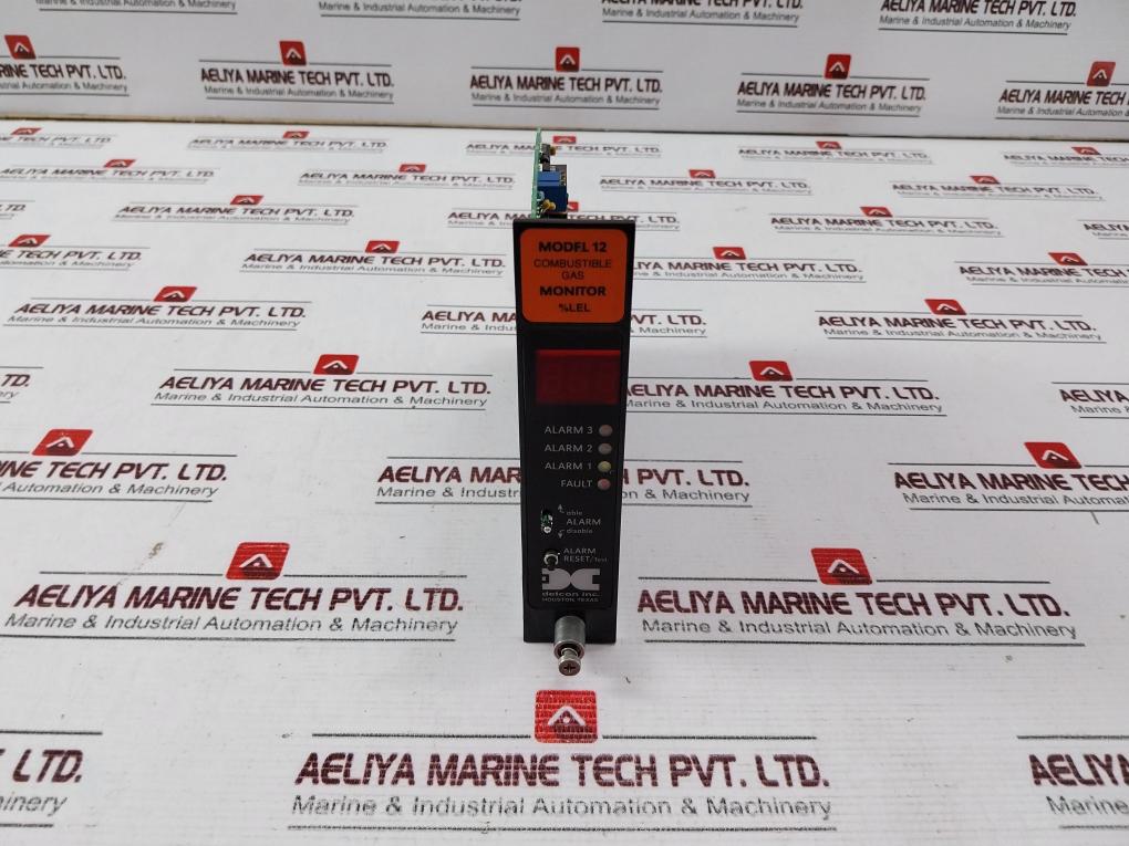 Detcon Model 12 Combustible Gas Monitor Pcb 440-01952-1