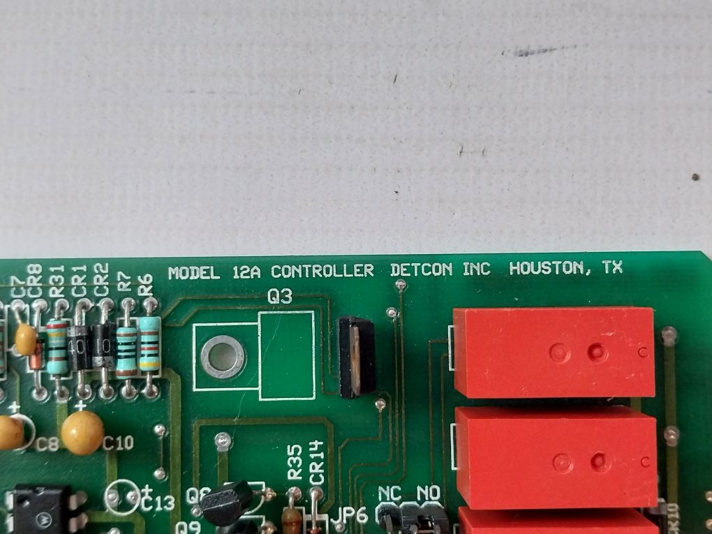 Detcon Model 12 Cobustible Gas Monitor Rs-485 Id