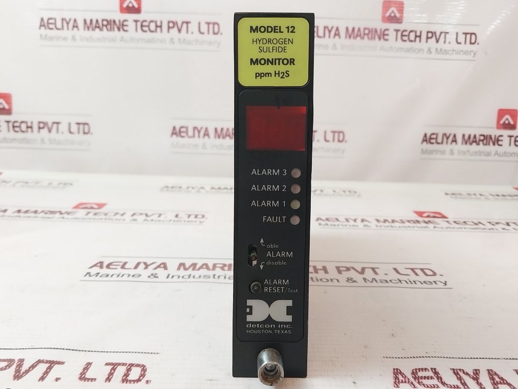 Detcon Model 12 Cobustible Gas Monitor Rs-485 Id