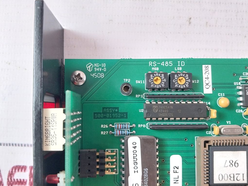 Detcon Model 12 Cobustible Gas Monitor Rs-485 Id