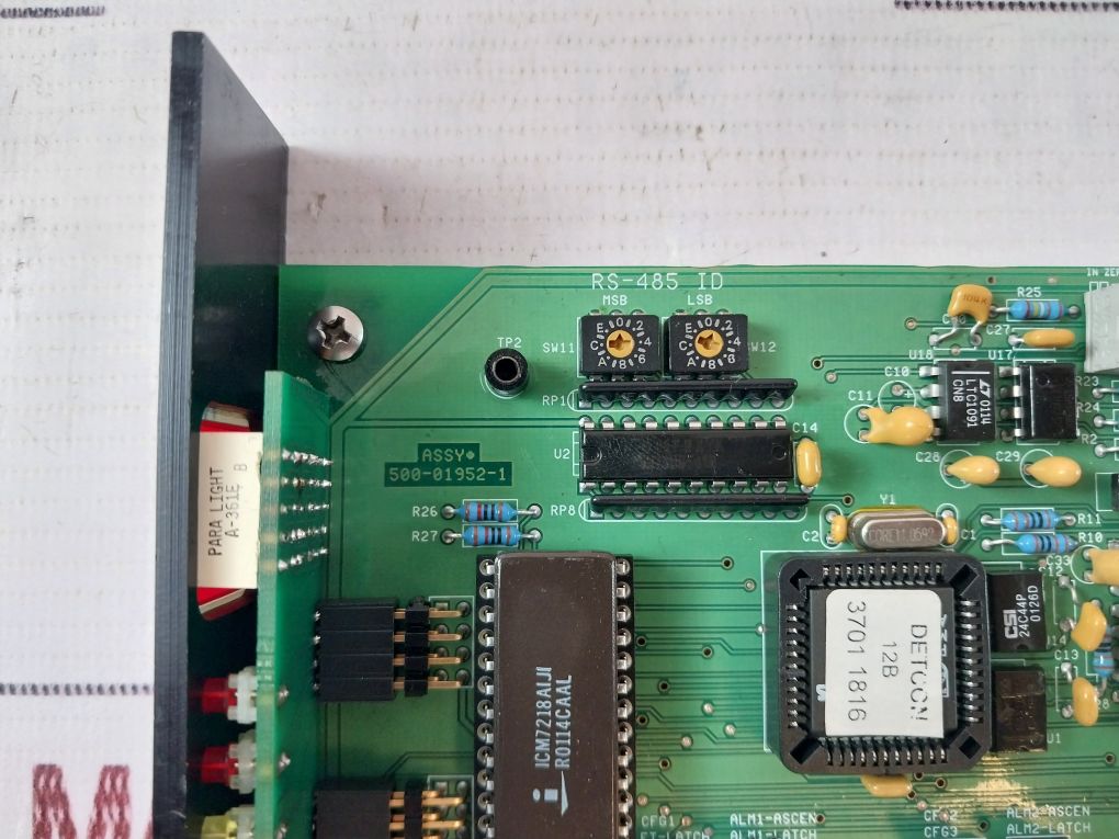 Detcon Model 12 Cobustible Gas Monitor Rs-485 Id