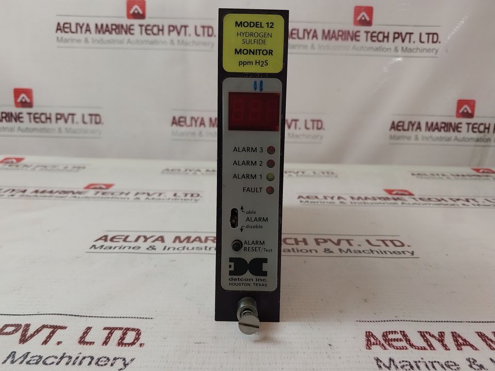 Detcon Model 12 Cobustible Gas Monitor Rs-485 Id