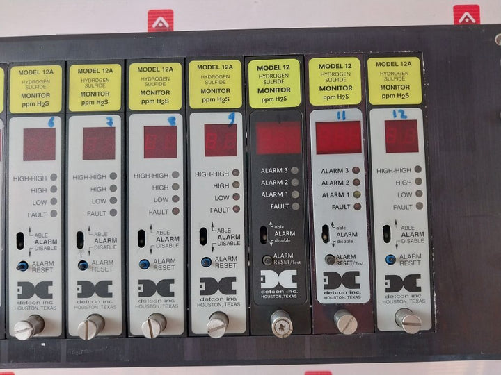 Detcon Model 12 Cobustible Gas Monitor Rs-485 Id