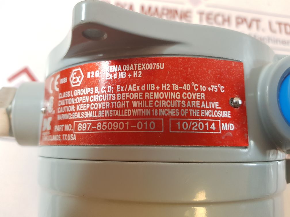 Detcon Tp-524D 965-015420-100 Hydrogen Sulfide Gas Detection