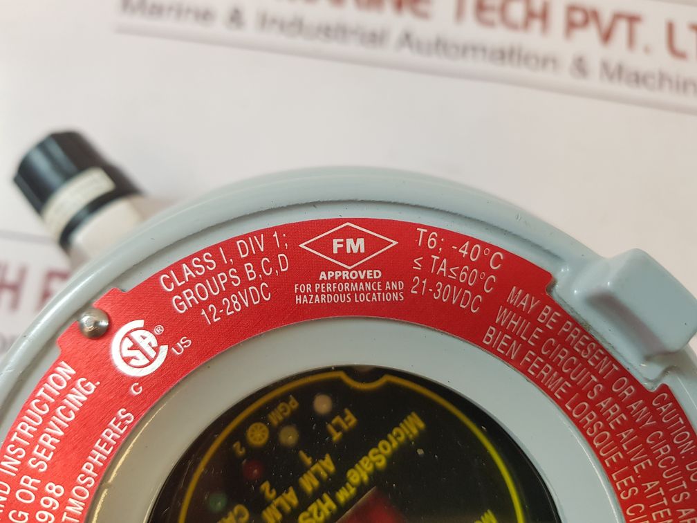 Detcon Tp-524D 965-015420-100 Hydrogen Sulfide Gas Detection