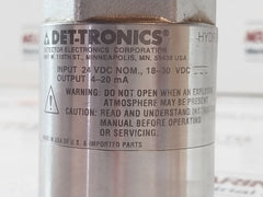 Detector Electronics U9500 B2002 Hydrogen Sulfide (H2S) Sensor