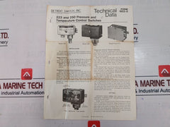 Detroit Switch 223 Temperature Control Switch 223875Cb3