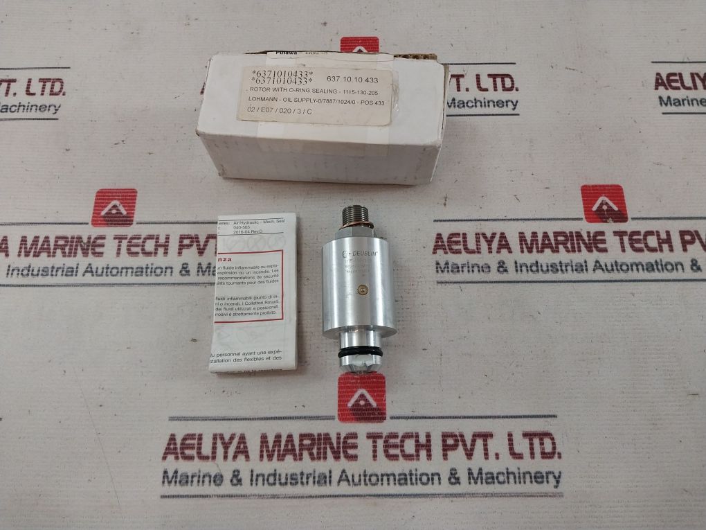 Deublin 1115-130-205 Rotor With O-ring Sealing