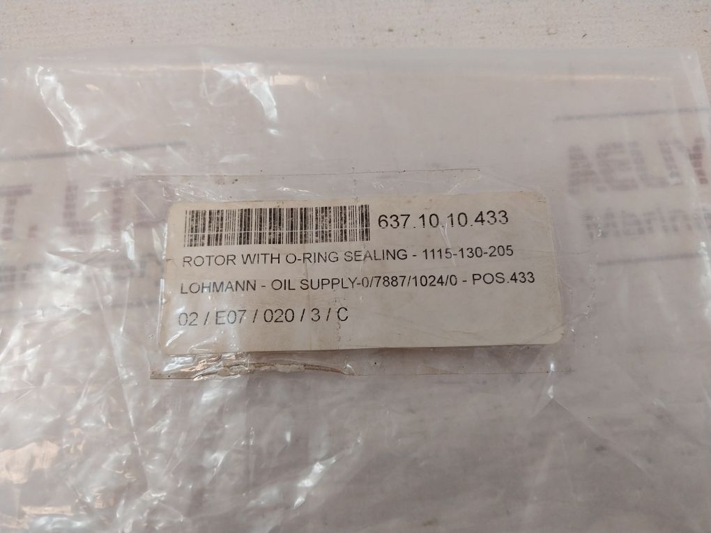 Deublin 1115-130-205 Rotor With O-ring Sealing C1106