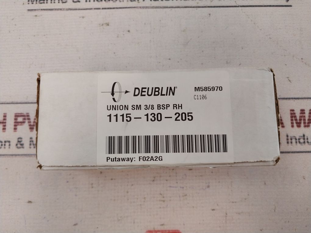 Deublin 1115-130-205 Rotor With O-ring Sealing C1106