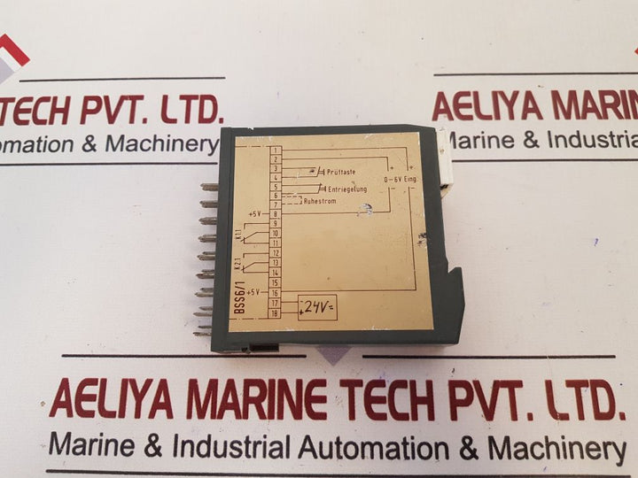 Deuta-werke Bss6/1Wy Output Relay Bss6/1 24V Dc
