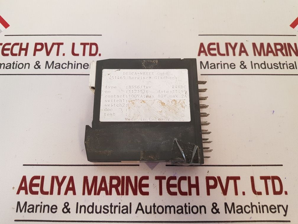 Deuta-werke Bss6/1Wy Output Relay 1121576